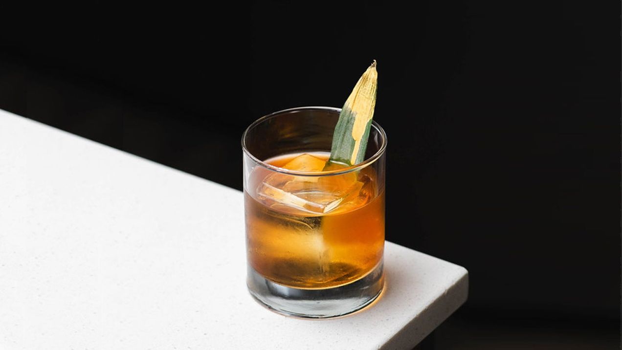 Pineapple Rum Old Fashioned